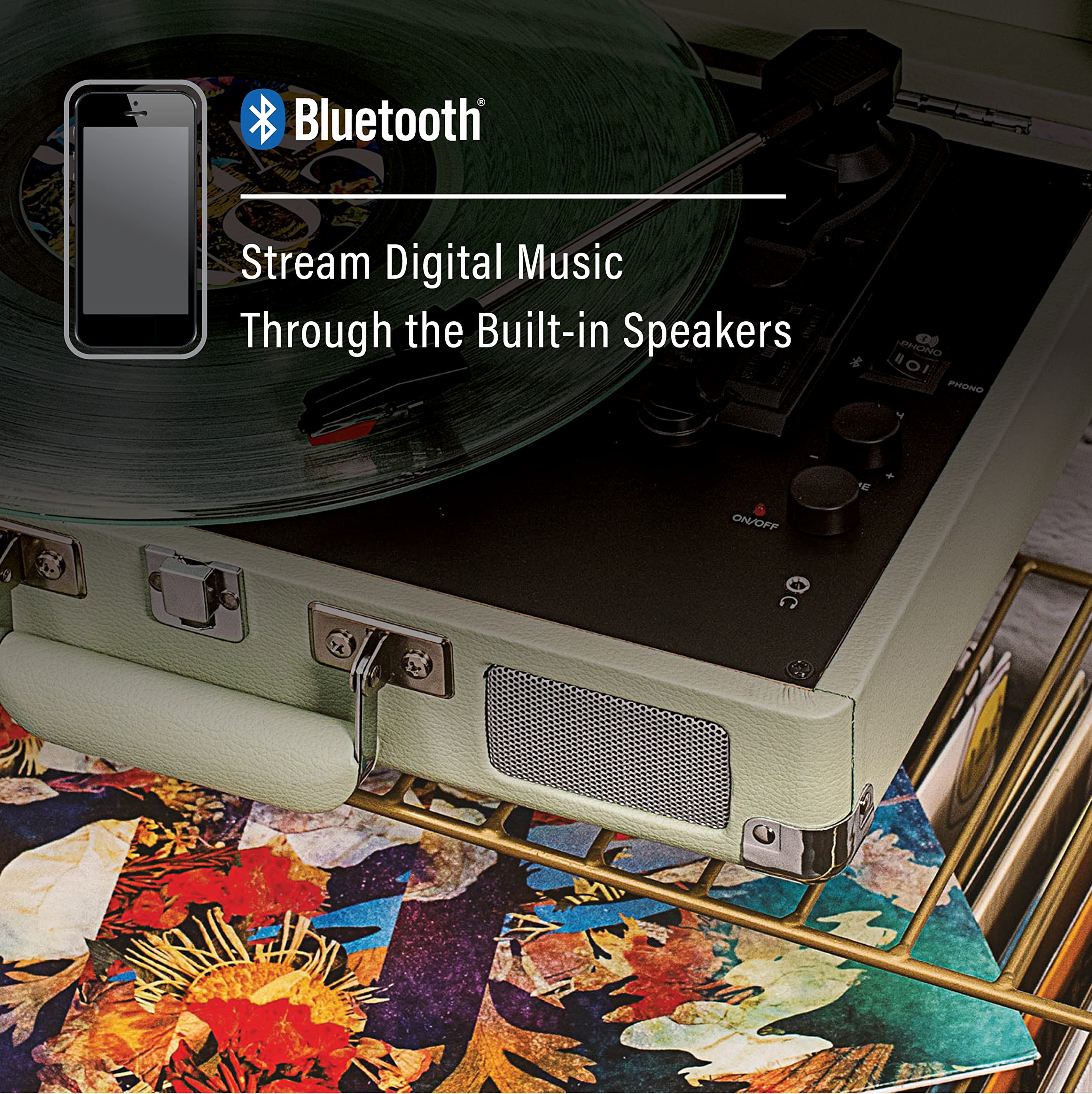 Foto 5 pulgar | Tocadiscos De Vinilo Crosley Cr8005f-mt Cruiser - Venta Internacional.