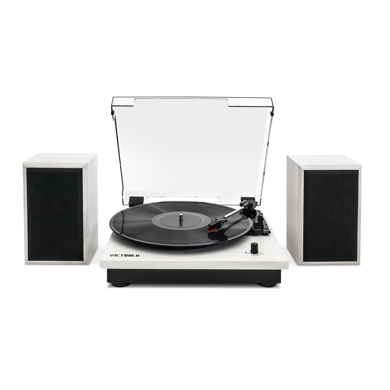 Foto 2 pulgar | Tocadiscos De Vinilo Victrola Montauk De 3 Velocidades Con Bluetooth, Color Blanco - Venta Internacional.