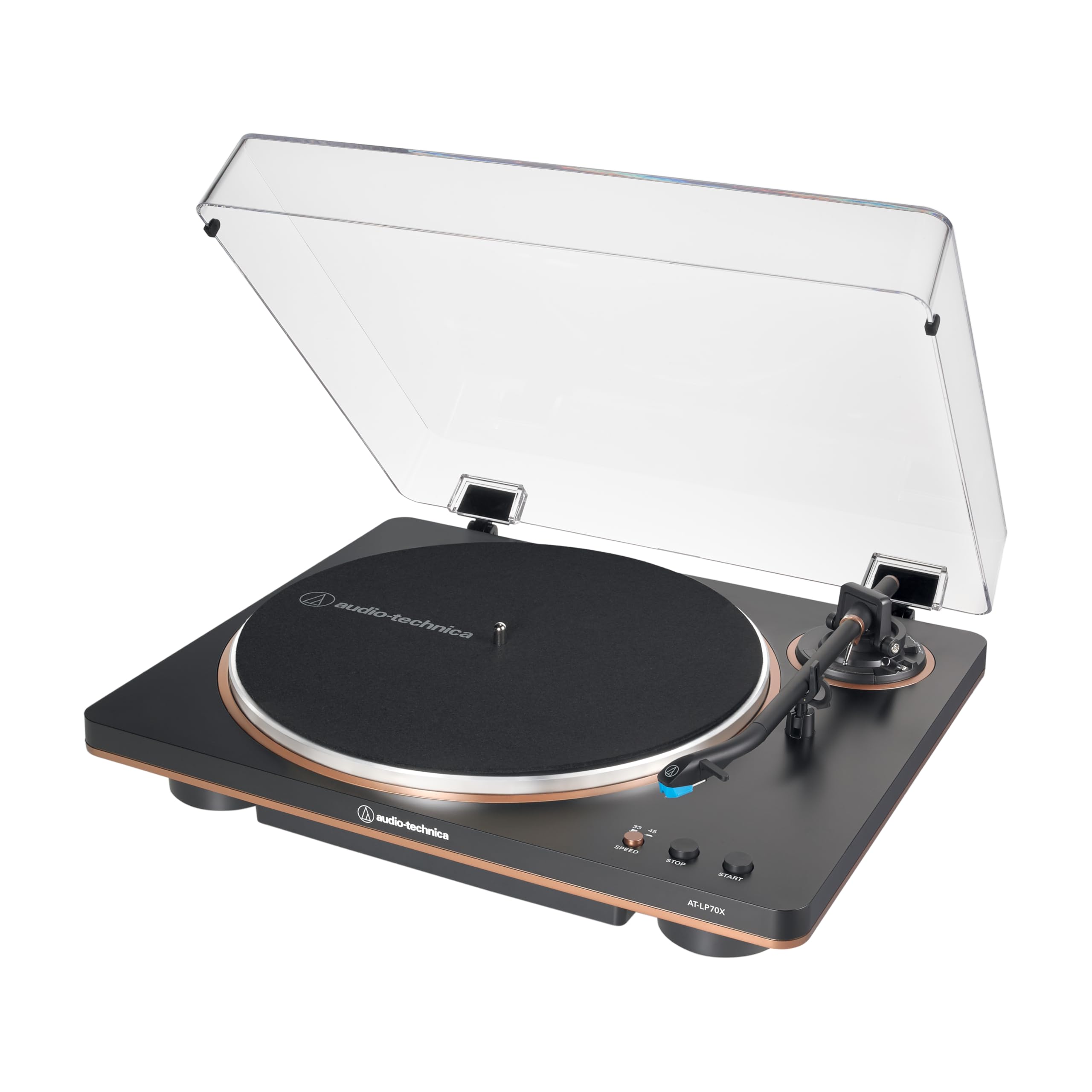 Foto 4 pulgar | Tocadiscos Audio-technica At-lp70x-bz Automático Negro/bronce - Venta Internacional.