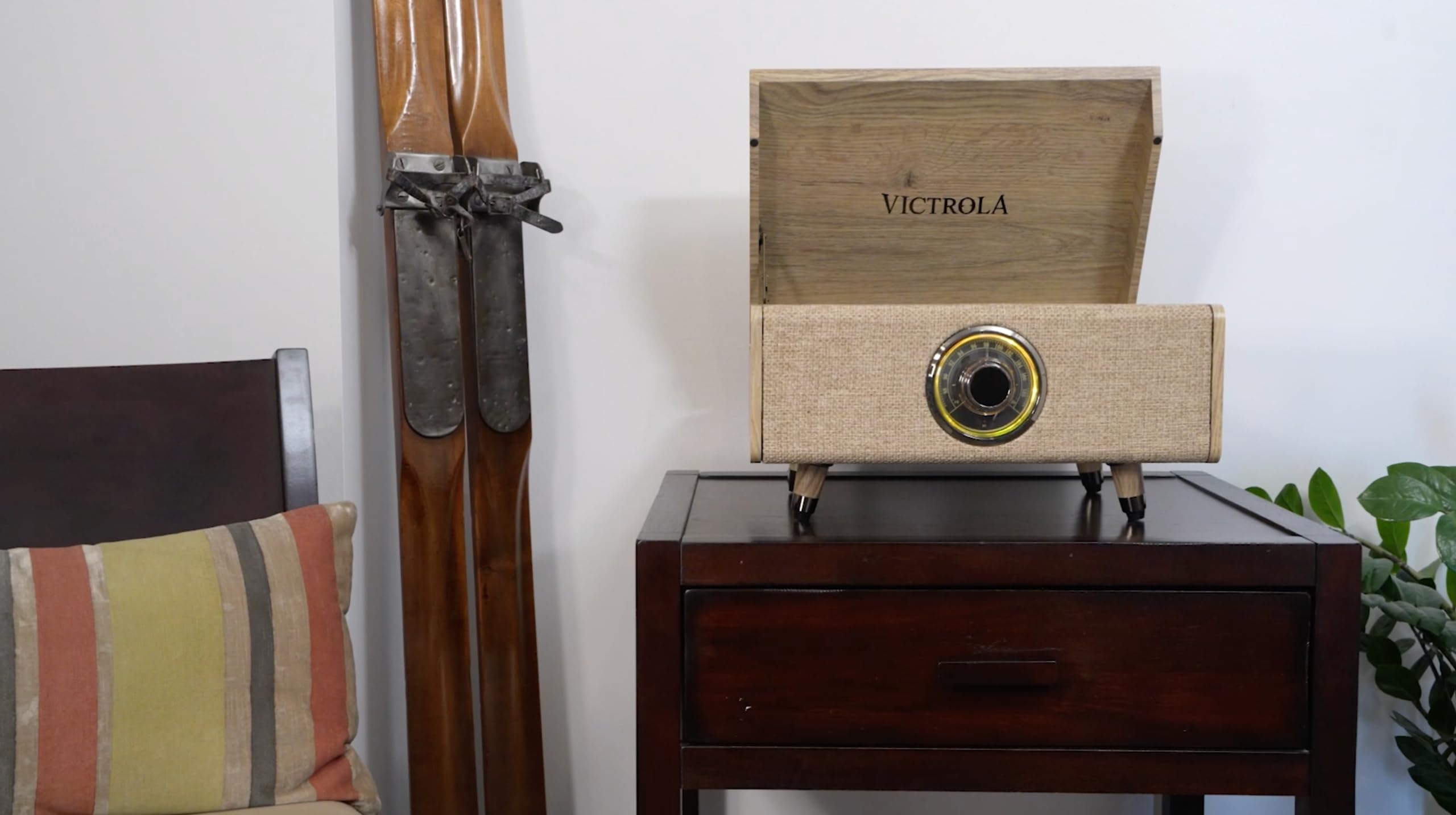 Foto 3 pulgar | Tocadiscos Bluetooth Victrola Highland 4 En 1 Espresso - Venta Internacional.