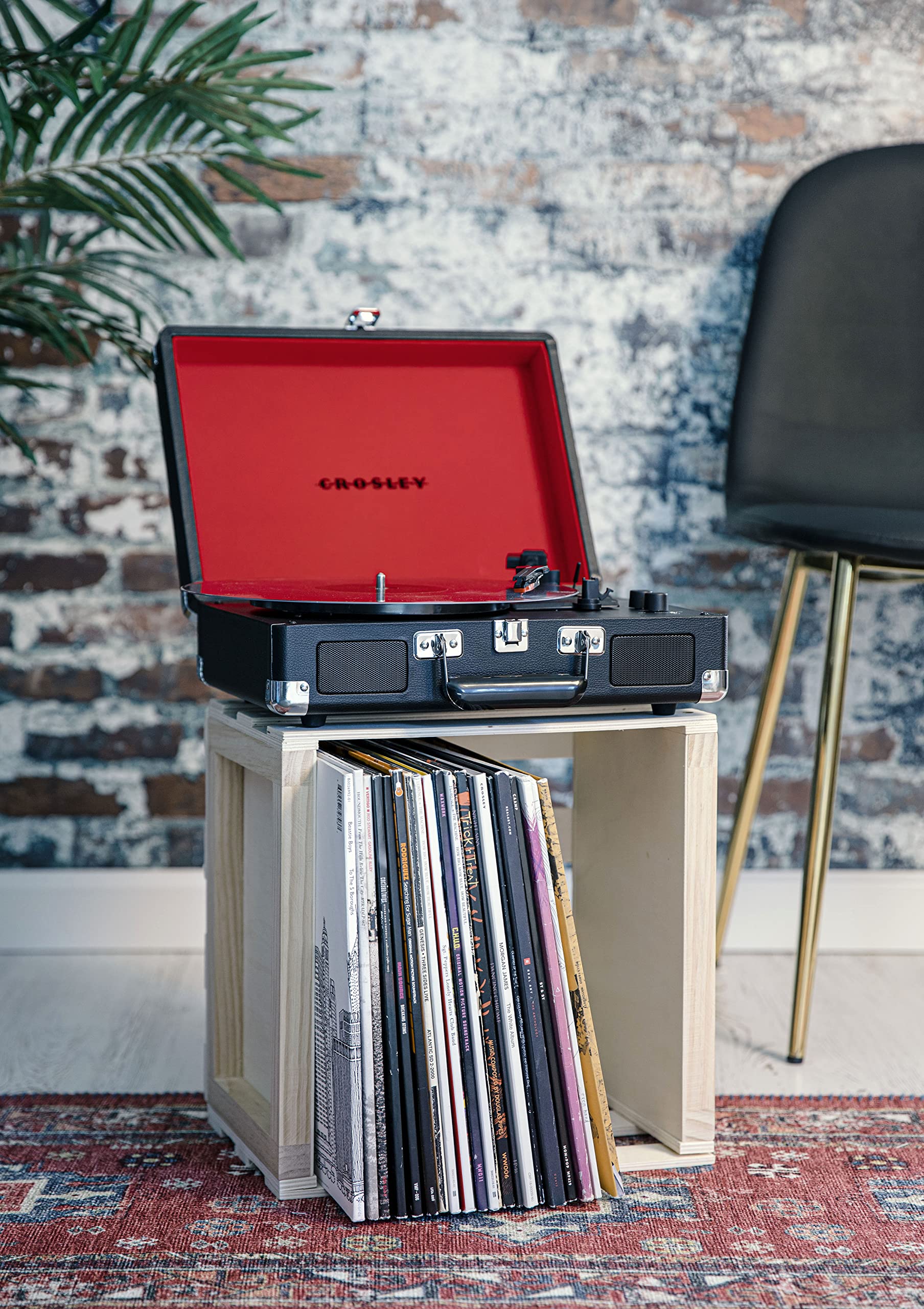 Foto 6 | Tocadiscos De Vinilo Crosley Cr8005f-bk Cruiser - Venta Internacional.