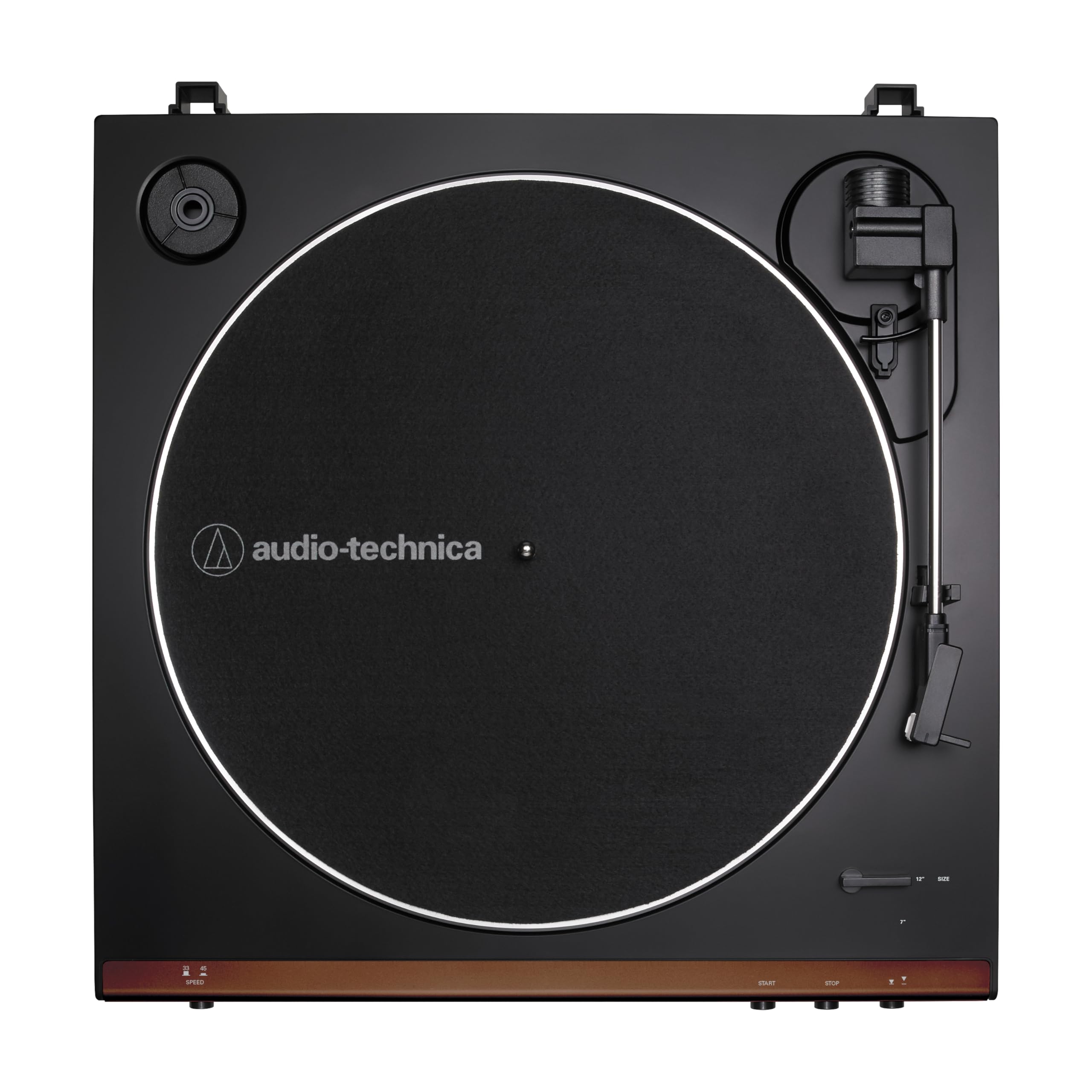 Foto 3 pulgar | Tocadiscos Audio-technica At-lp60x-bw Totalmente Automático Marrón - Venta Internacional.