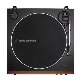 Foto 2 | Tocadiscos Audio-technica At-lp60x-bw Totalmente Automático Marrón - Venta Internacional.