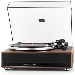 Foto 1 | Tocadiscos 1byone De Alta Fidelidad Con Transmisión Por Correa Y Altavoces Bluetooth - Venta Internacional.