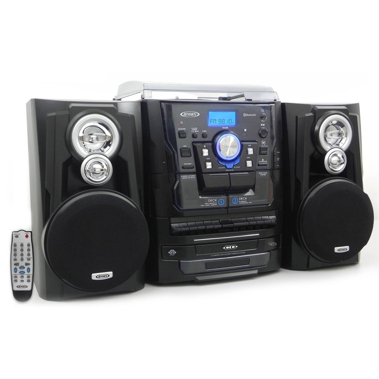 Foto 3 pulgar | Tocadiscos Con Reproductor De Cd Estéreo De Alta Fidelidad Y Sintonizador De Radio Am/fm Digital - Venta Internacional.
