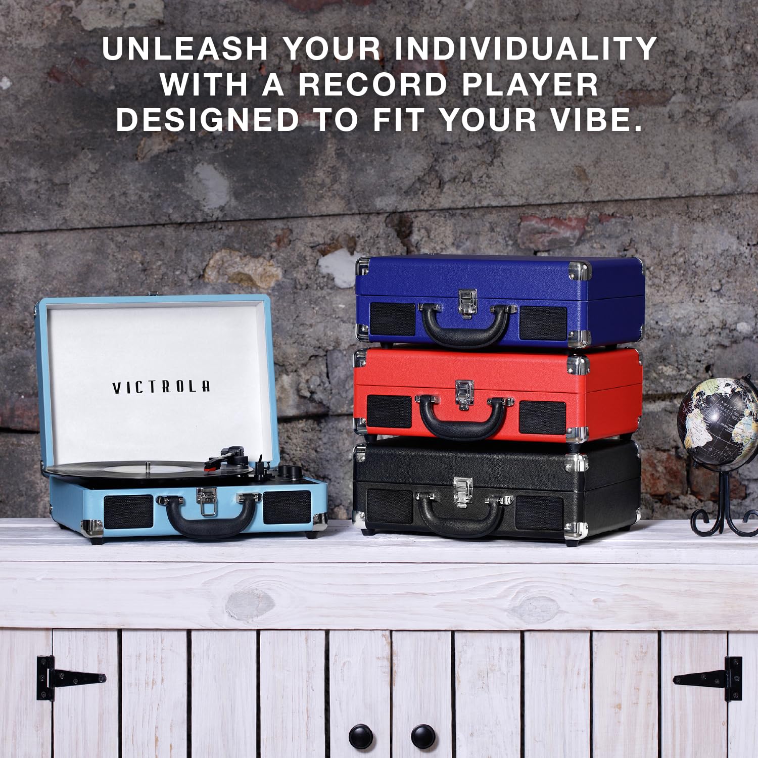 Foto 5 pulgar | Maleta Portátil Con Bluetooth Para Tocadiscos Victrola Journey - Venta Internacional.