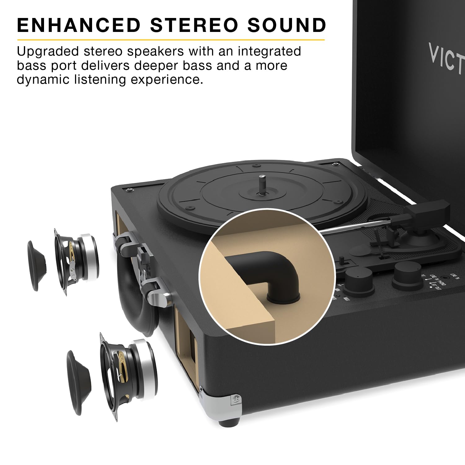 Foto 4 pulgar | Tocadiscos Bluetooth Para Maleta Victrola Journey Ii  Color Turquesa - Venta Internacional.
