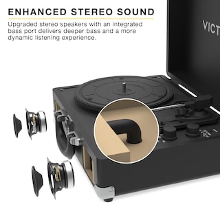 Foto 3 | Tocadiscos Bluetooth Para Maleta Victrola Journey Ii Color Turquesa - Venta Internacional.