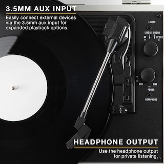 Foto 6 | Tocadiscos Bluetooth Para Maleta Victrola Journey Ii Color Turquesa - Venta Internacional.