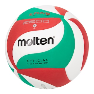 Foto 3 | Balón de Vóleibol Molten V5m2200 Soft Tricolor No.5