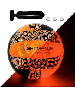 Foto 5 | Balón de Voleibol Nightmatch Con Luz Led Premium 5 con bomba