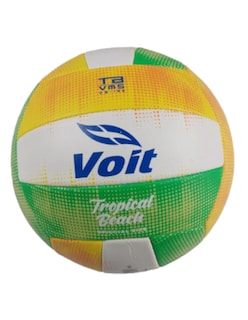 Foto 2 | Balon De Voleibol #5 Voit Tropical Beach Color Verde + Termo Güish De Regalo
