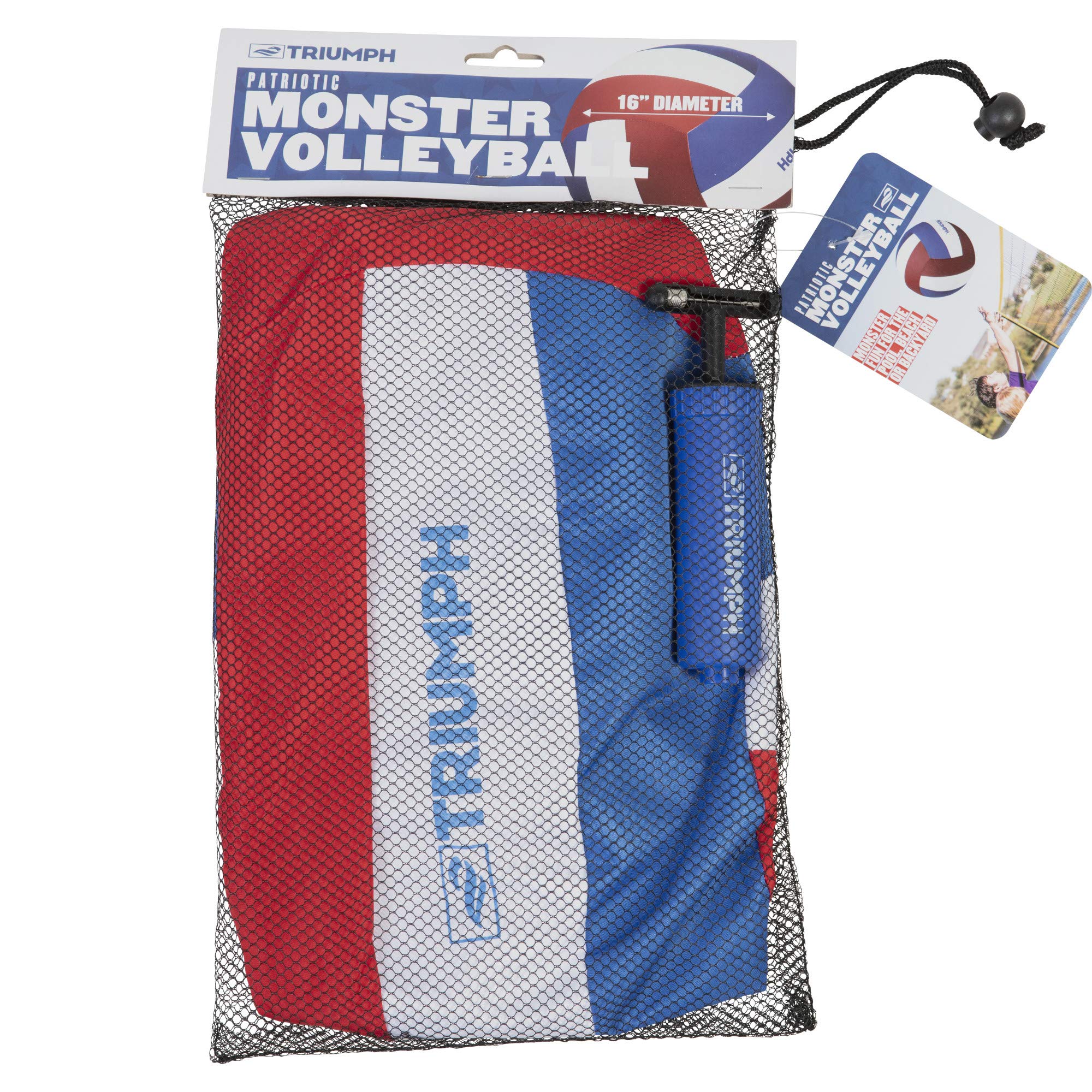 Foto 3 pulgar | Volleyball Triumph Sports Patriotic Monster Resistente Al Agua - Venta Internacional.