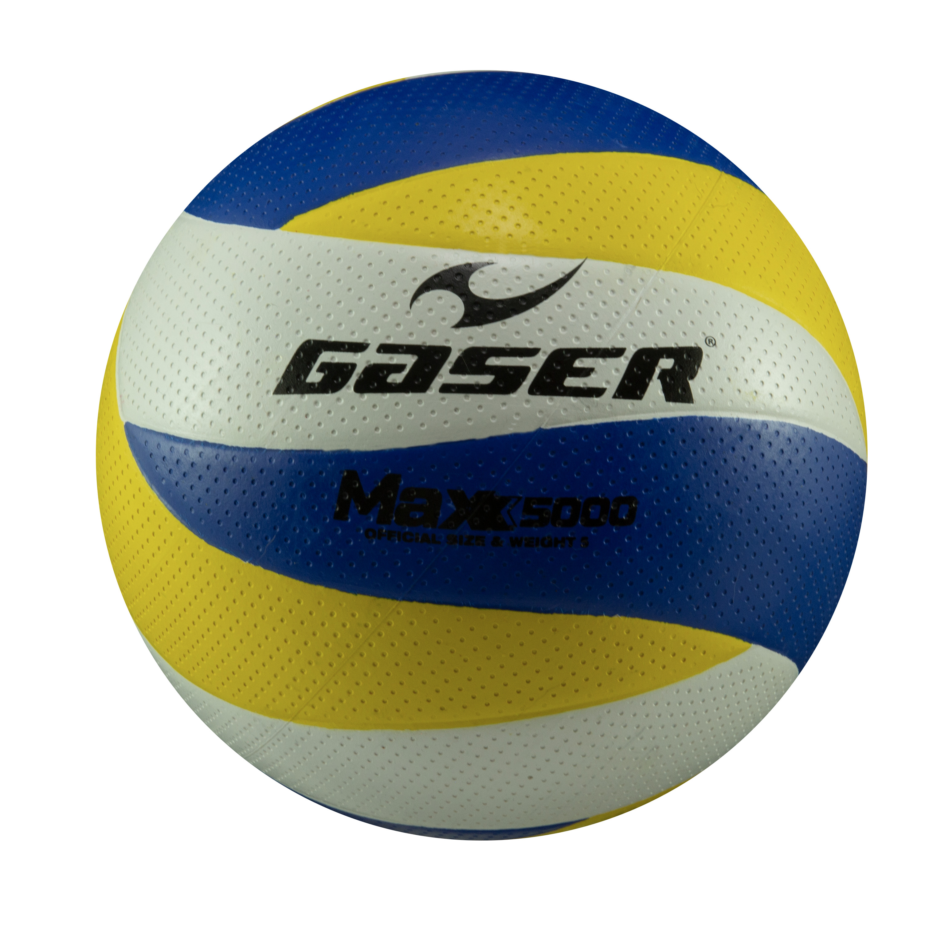 Foto 2 pulgar | Balón Voleibol Gaser Max Pro 5000 No.5 Amarillo/blanco/azul