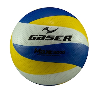 Foto 1 | Balón Voleibol Gaser Max Pro 5000 No.5 Amarillo/blanco/azul