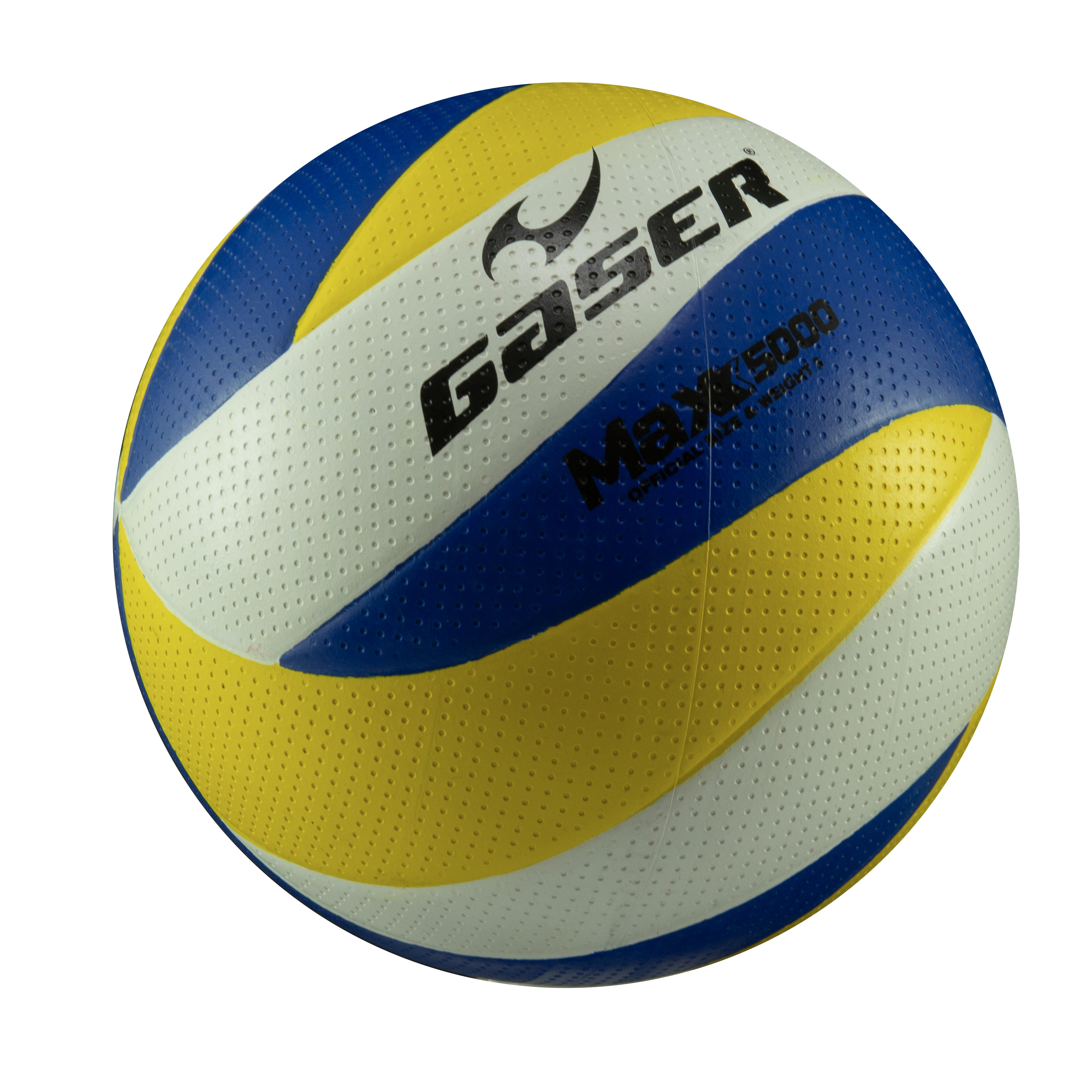 Foto 3 pulgar | Balón Voleibol Gaser Max Pro 5000 No.5 Amarillo/blanco/azul