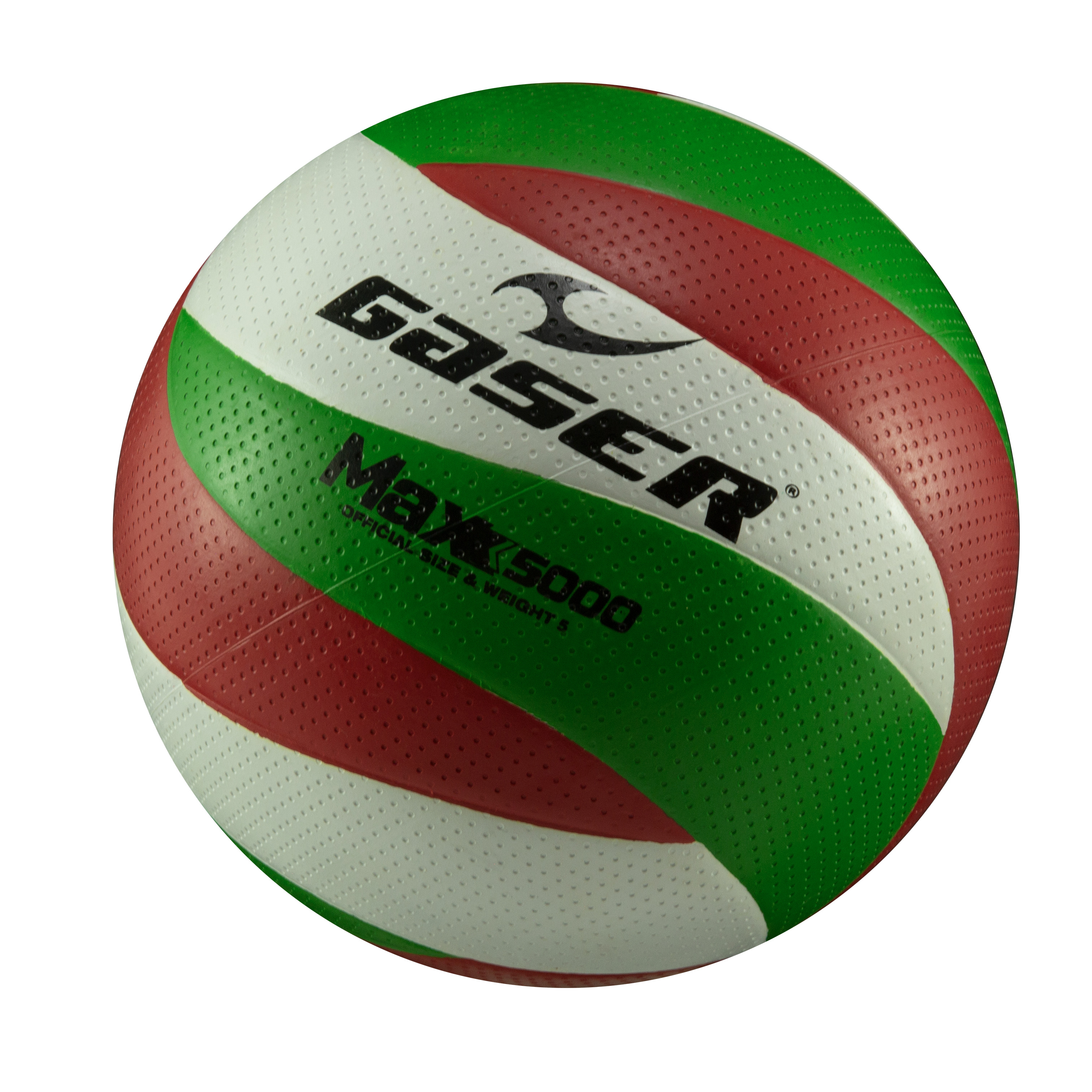 Foto 1 | Balón Voleibol Gaser Max Pro 5000 No.5 Verde/blanco/rojo