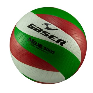 Foto 1 | Balón Voleibol Gaser Max Pro 5000 No.5 Verde/blanco/rojo