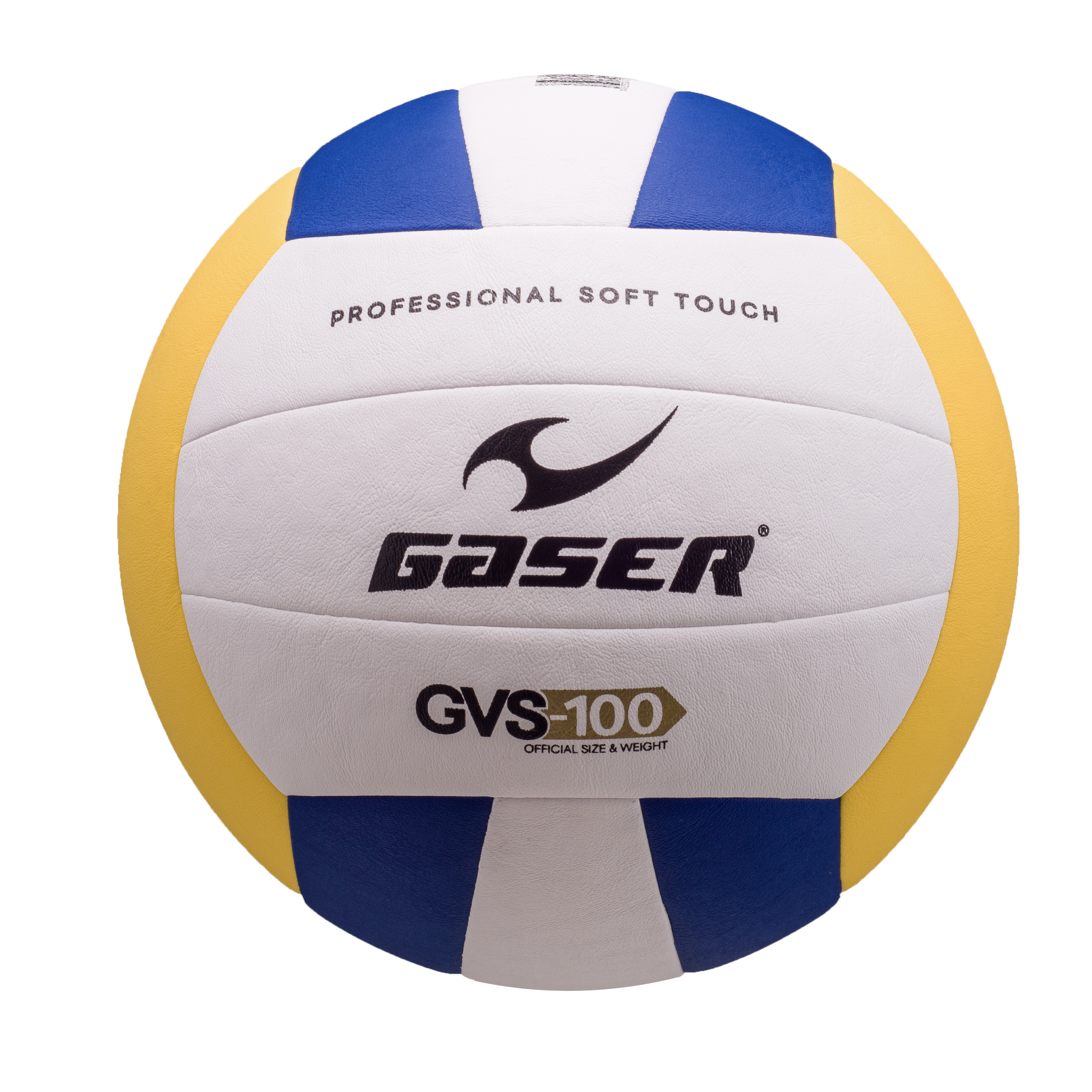 Balón Voleibol Gaser Soft Touch No.5 Azul/blanco/amarillo