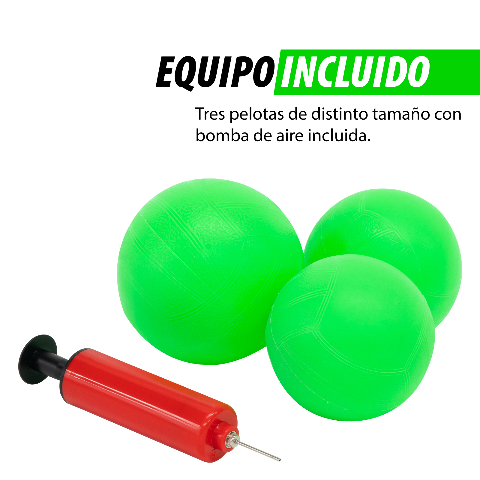 Foto 4 pulgar | Red De Juego De Pelotas Onof Srjp Pickeball C/ 3 Pelotas Multicolor