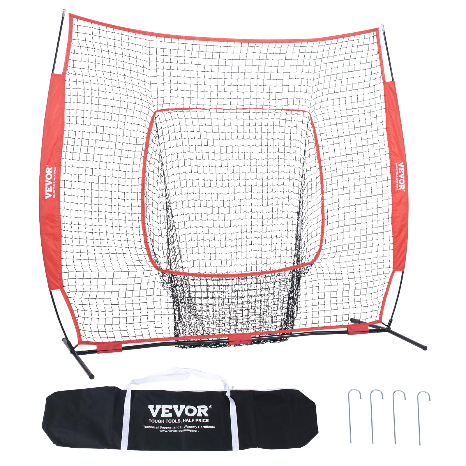 Foto 2 pulgar | Red De Entrenamiento De Béisbol Y Sóftbol Vevor De 2,1 X 2,1 M Con Bolsa De Transporte - Venta Internacional.