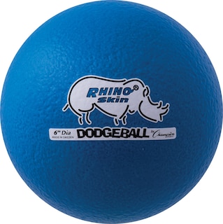 Foto 1 | Piel De Rinoceronte Deportiva Dodgeball Champion, Color Azul Neón, Talla 6 - Venta Internacional.