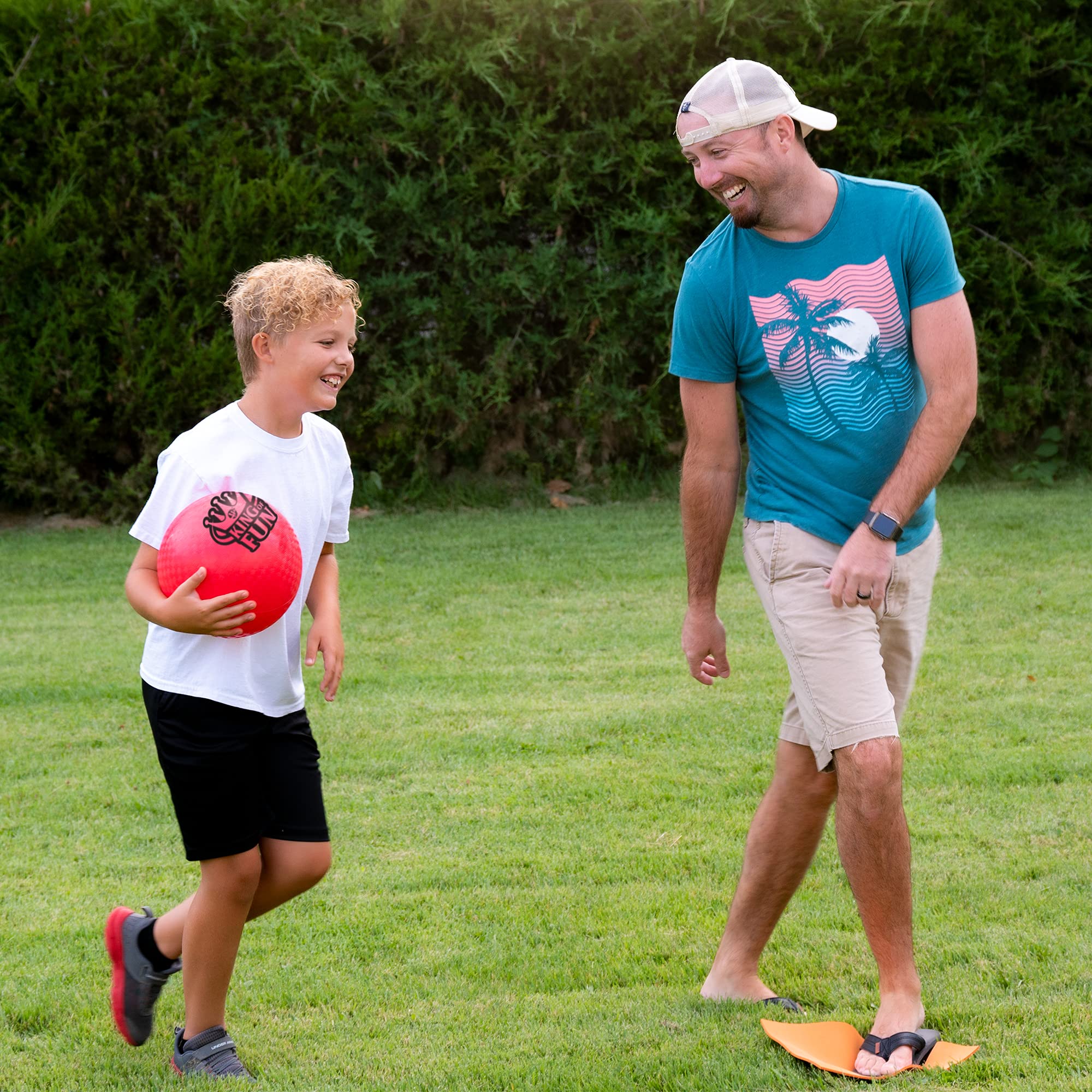 Foto 4 pulgar | Set De Kickball Hedstrom King Of Fun Jumbo Oversized Red - Venta Internacional.