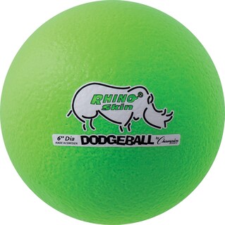 Foto 1 | Piel De Rinoceronte Dodgeball Champion Sports, Color Verde Neón, Talla 6 - Venta Internacional.