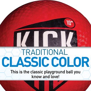 Foto 4 | Kickball Franklin Sports De Goma Roja, 10 Pulgadas, Para Niños - Venta Internacional.