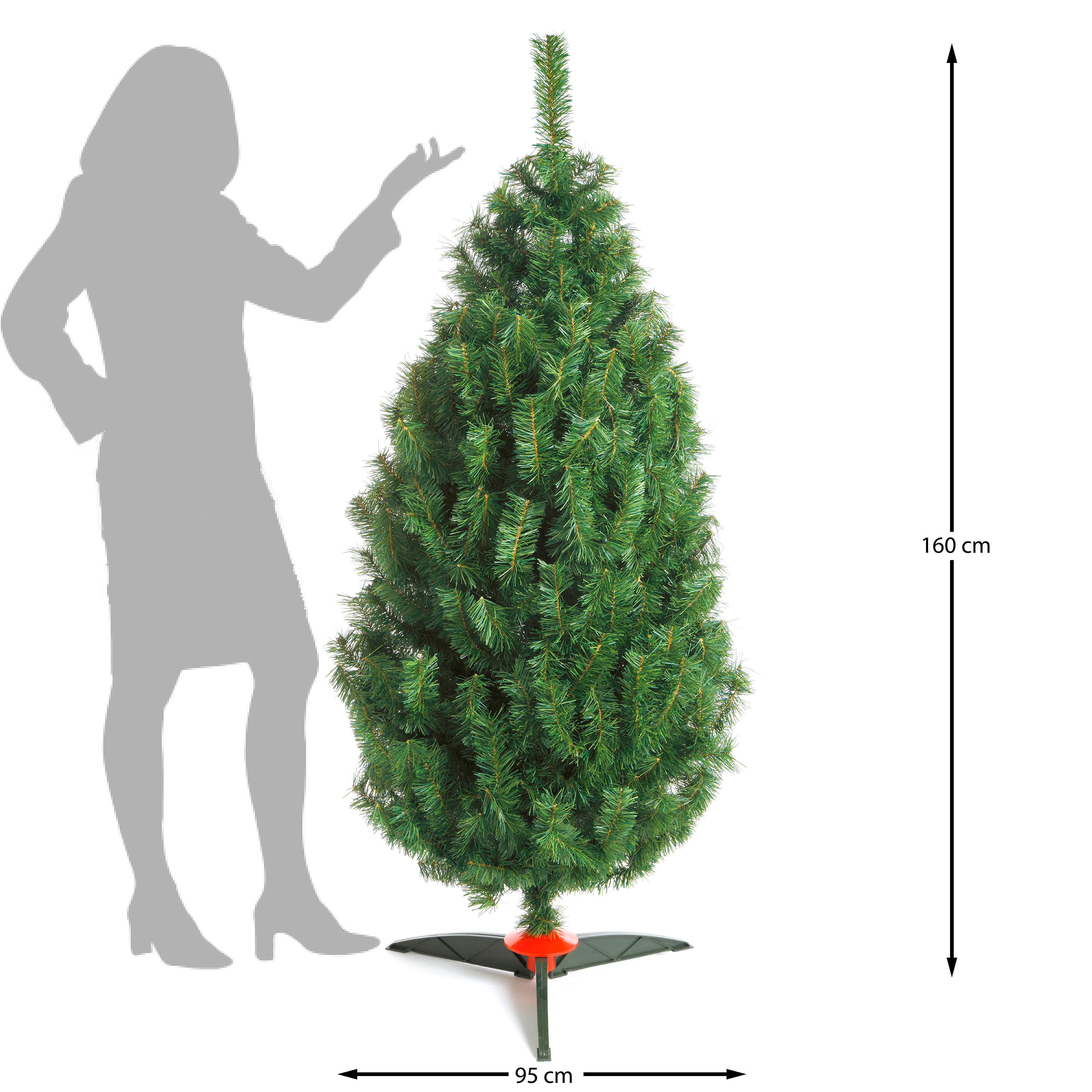 Foto 3 pulgar | Árbol Navidad Naviplastic Pino Balsam Verde No5 160 cm