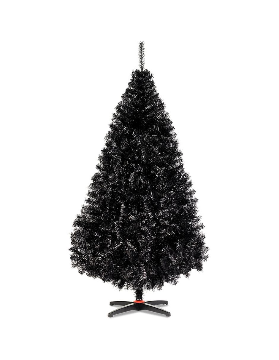 Foto 2 pulgar | Árbol de Navidad Pino Monarca de Lujo Negro No.6 de 190 cm