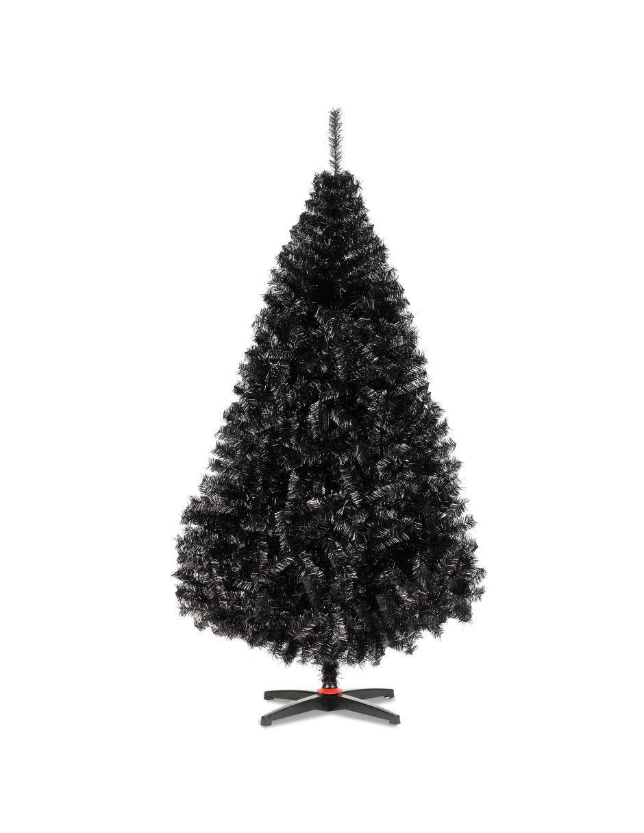 Árbol de Navidad Pino Monarca de Lujo Negro No.7 de 220 cm