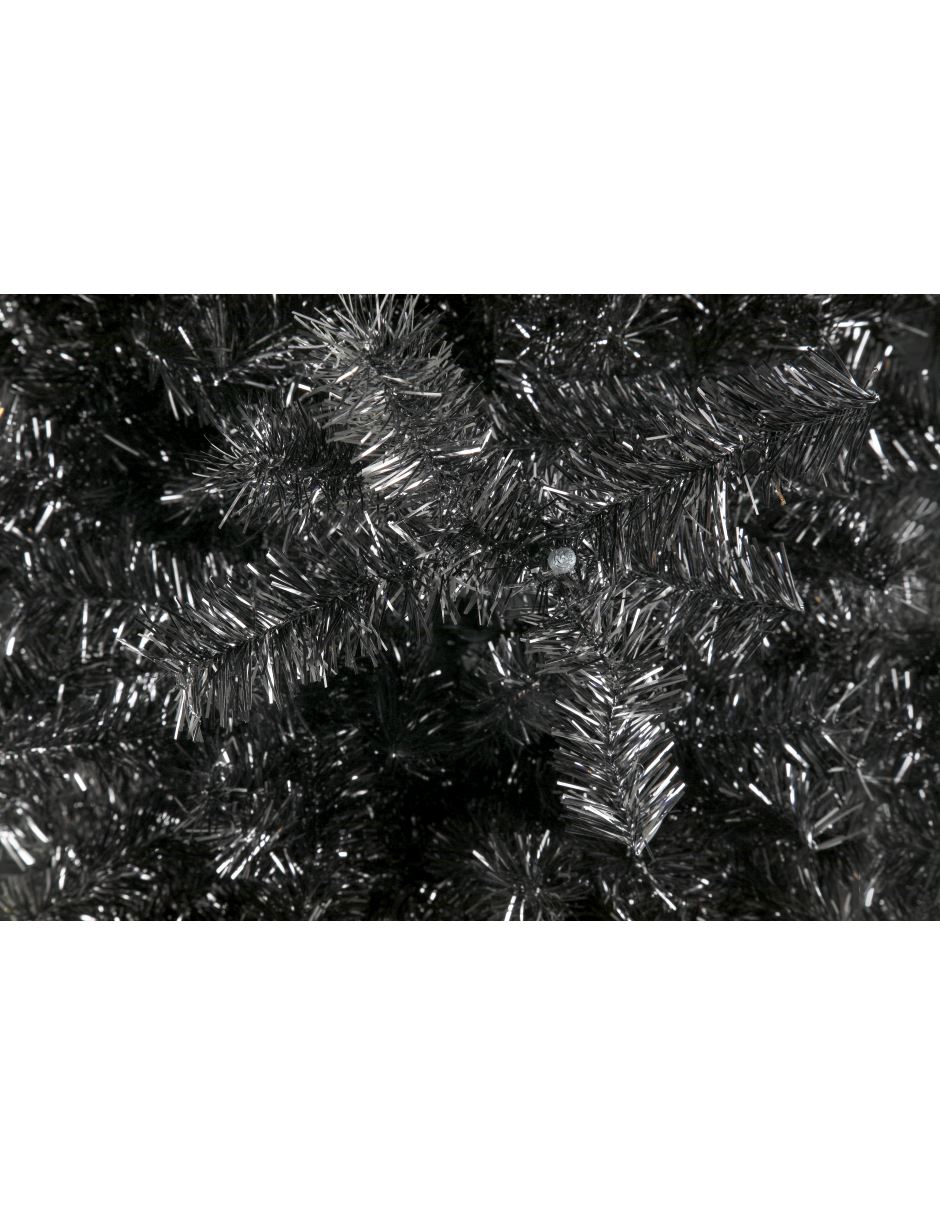 Foto 2 | Árbol de Navidad Pino Monarca de Lujo Negro No.7 de 220 cm