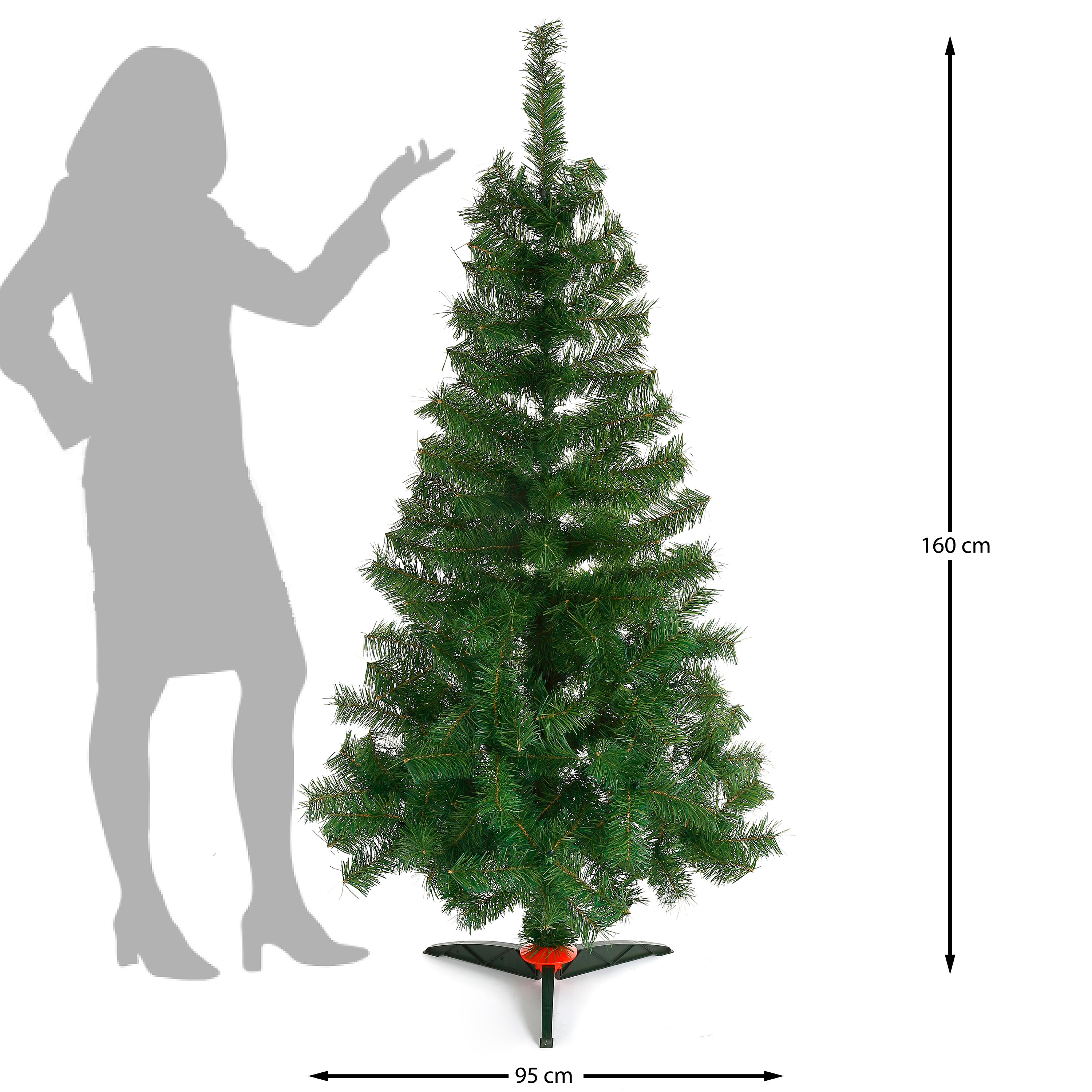 Foto 4 pulgar | Árbol de Navidad Naviplastic 160 cm