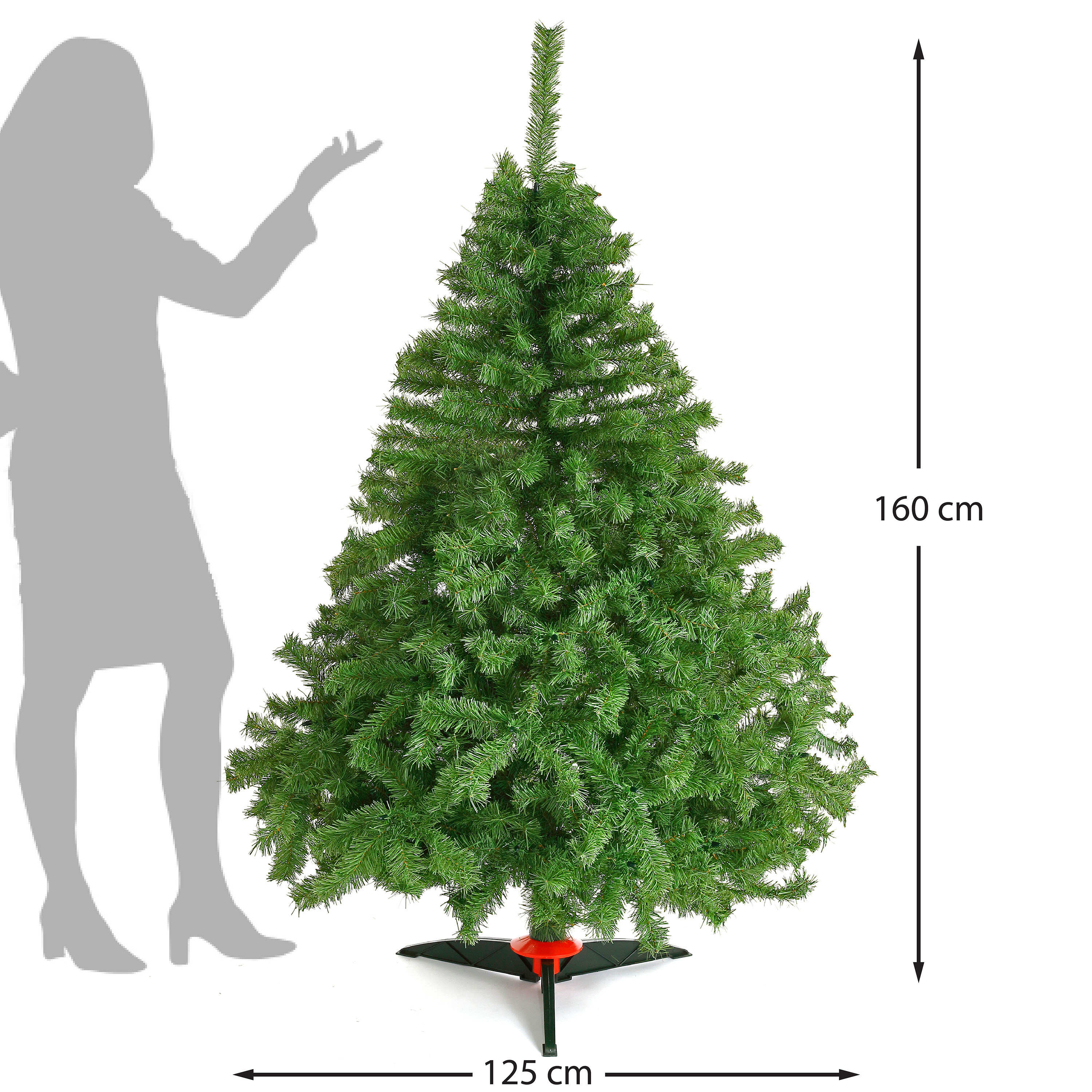 Foto 4 pulgar | Árbol de Navidad Naviplastic 160 cm