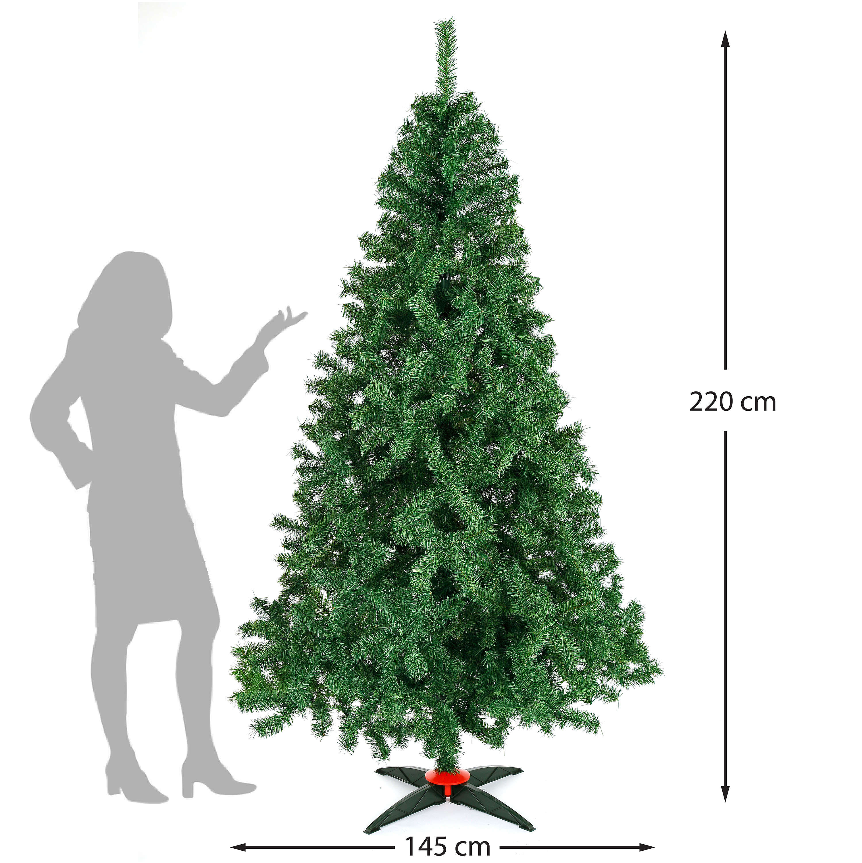 Foto 4 pulgar | Árbol de Navidad Naviplastic 220 cm