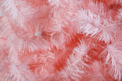 Foto 2 | Árbol de Navidad Naviplastic Pino Sierra color Rosa No. 5.5 175 cm