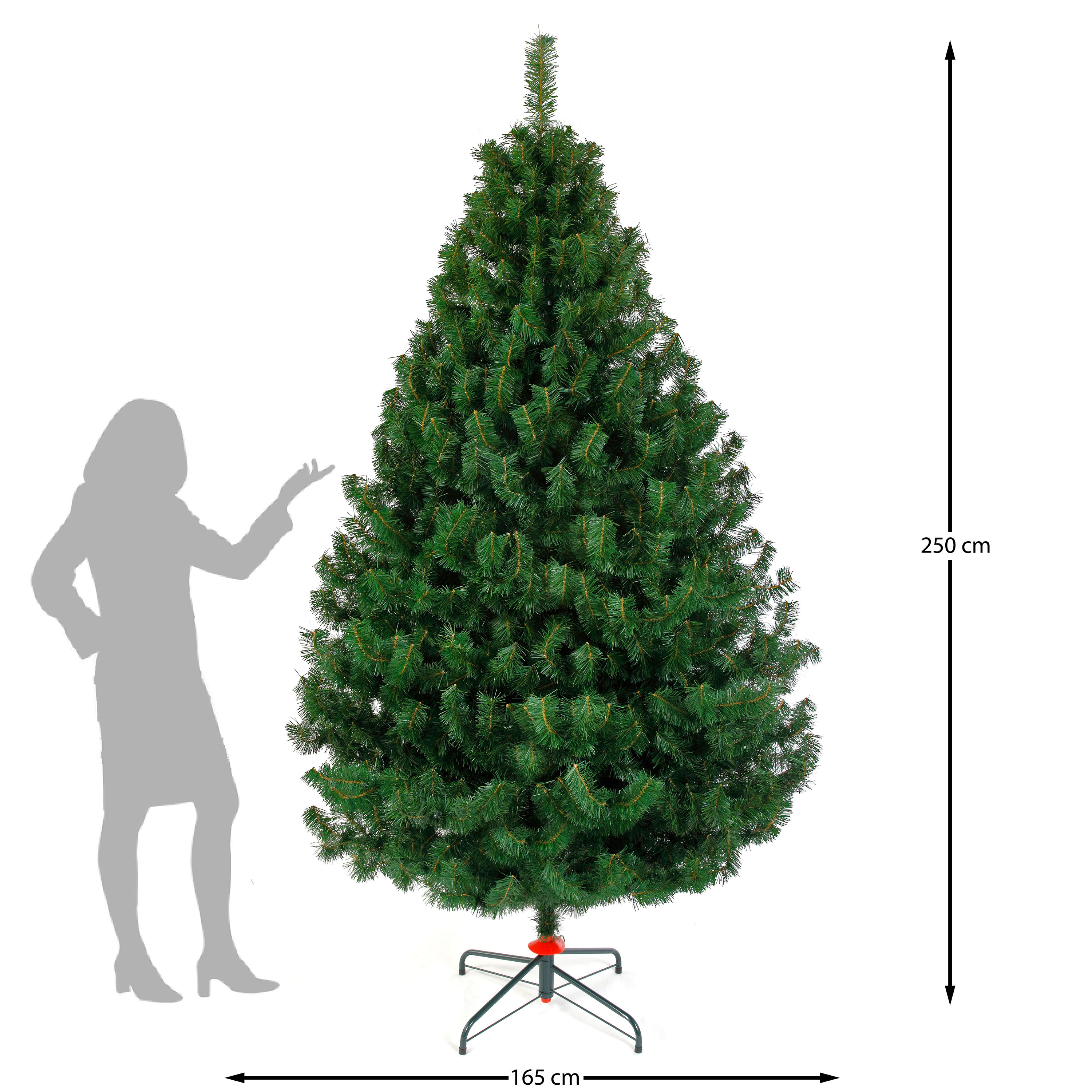 Foto 4 pulgar | Árbol de Navidad Naviplastic Pino Sierra color Verde No.8 250 cm