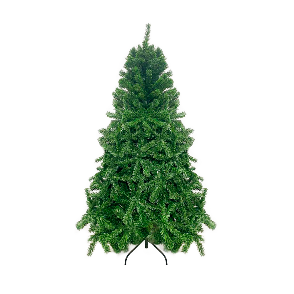 Foto 2 pulgar | Árbol De Navidad Pino Clásico Ramas Montables Importadora La Merced Verde Oliva Plástico Resistente 210 Cm