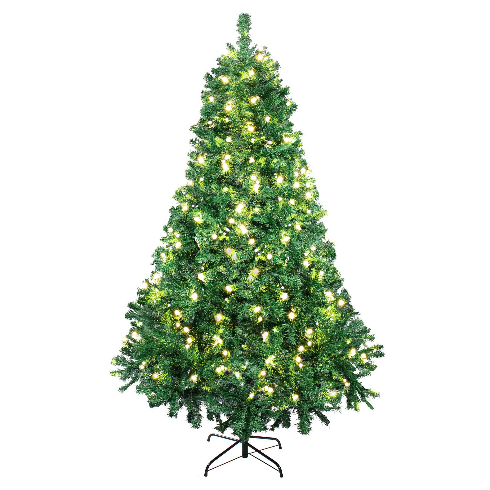 Árbol de Navidad Jardimex color Verde Incluye Luces Led