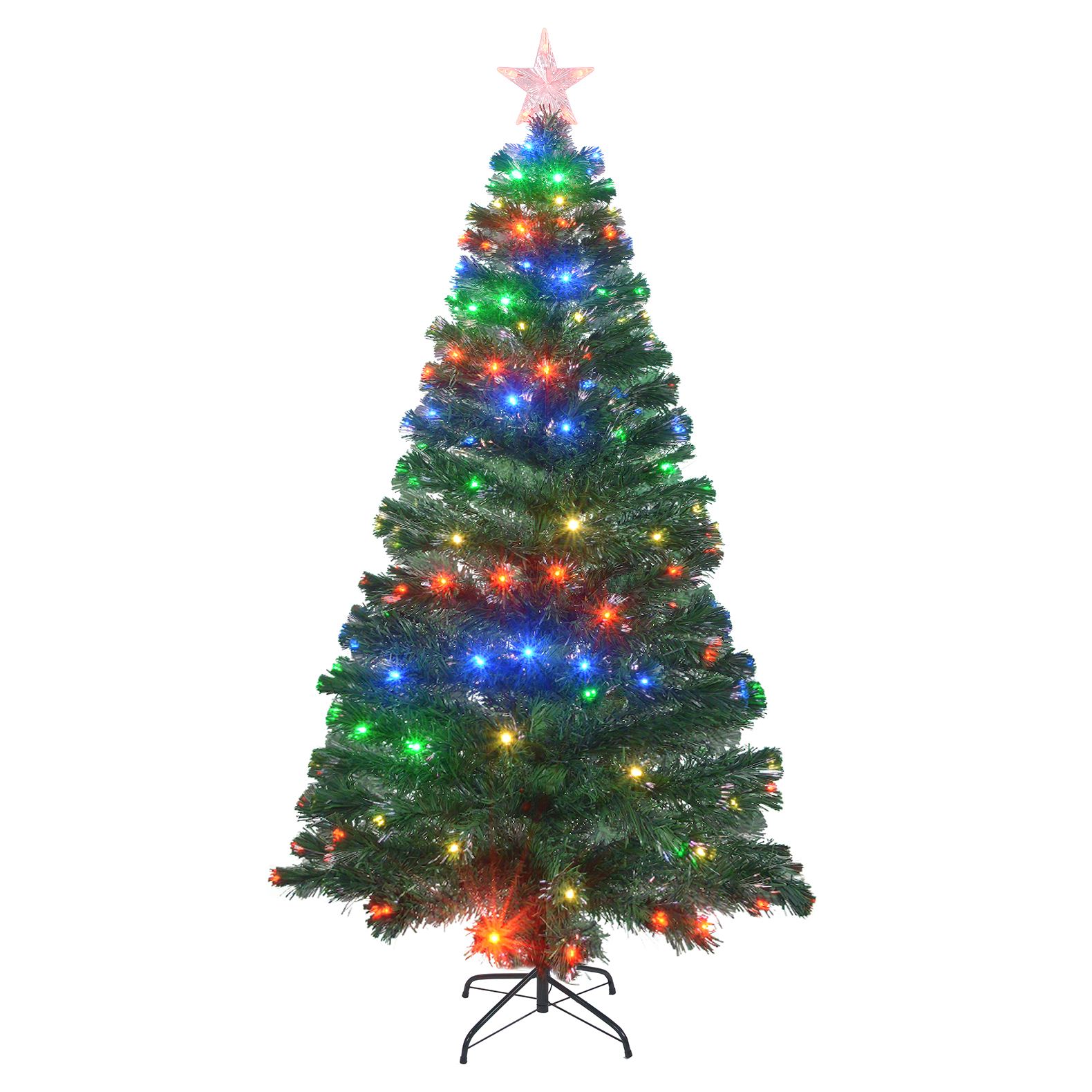 Árbol de Navidad Jardimex color Verde Incluye Leds y Estrella