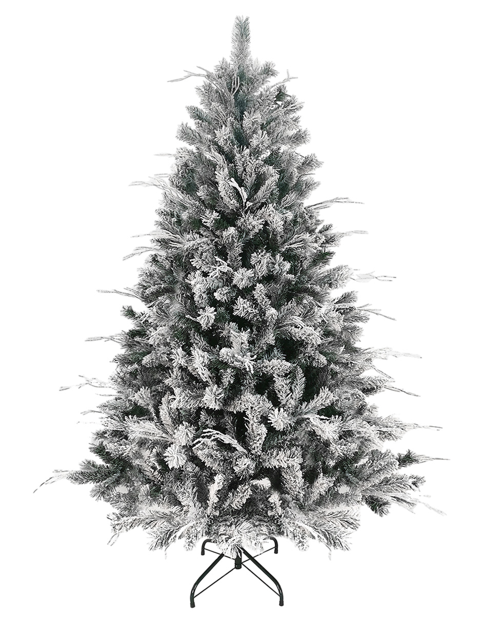 Árbol de Navidad Nevado Artego Norway Spruce color Verde 190 CM con Ramas Secas