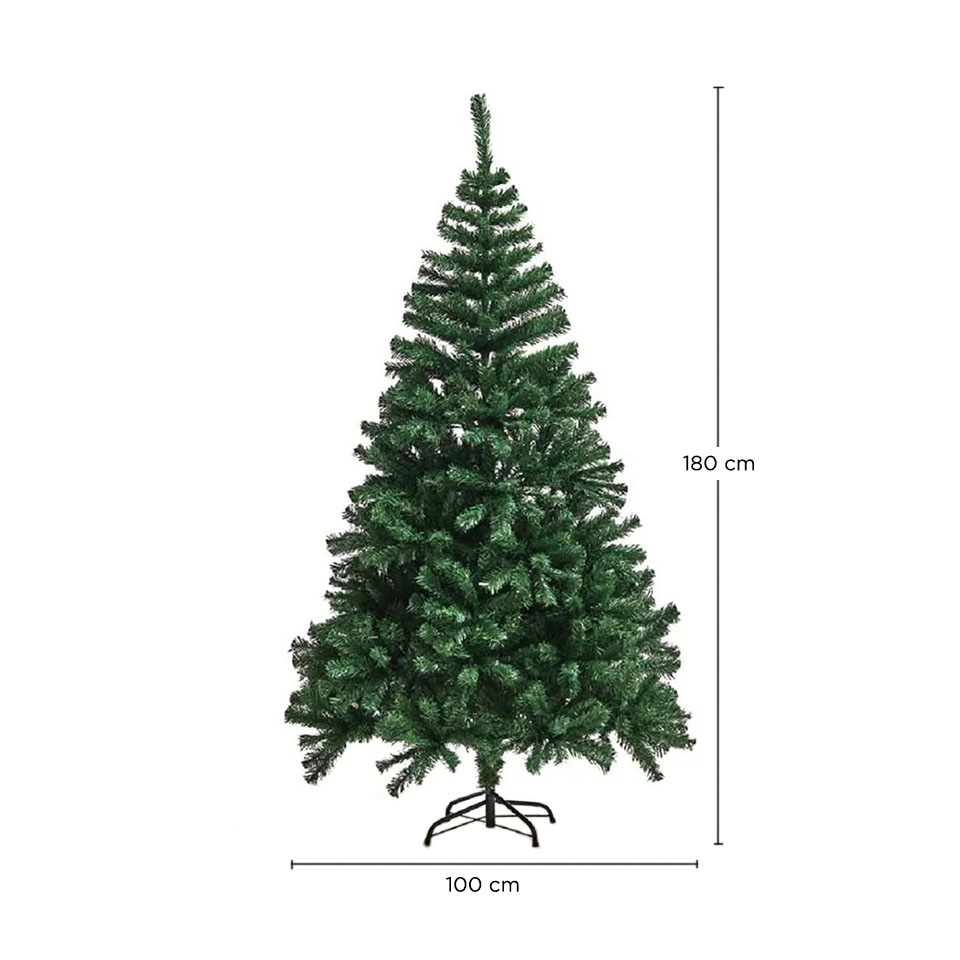 Foto 6 pulgar | Arbol Pino Navidad Artificial 1.8m Con Bolsa Pvc Vanlig