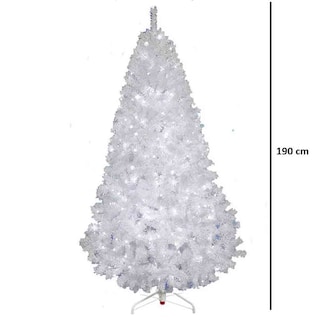 Foto 2 | Arbol Navideño Toronto Blanco Con Luces 1.90 M Kyuden Home