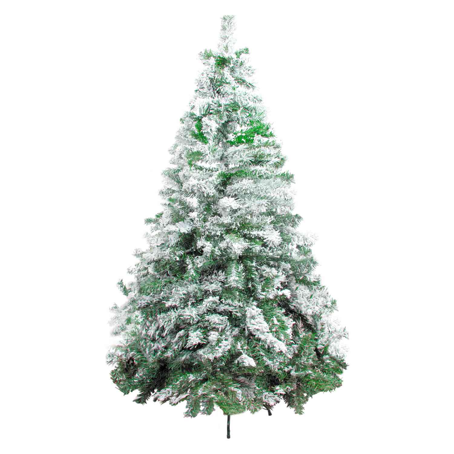 Árbol Artificial de Navidad Nevado Jardimex Multicolor 1.60 m