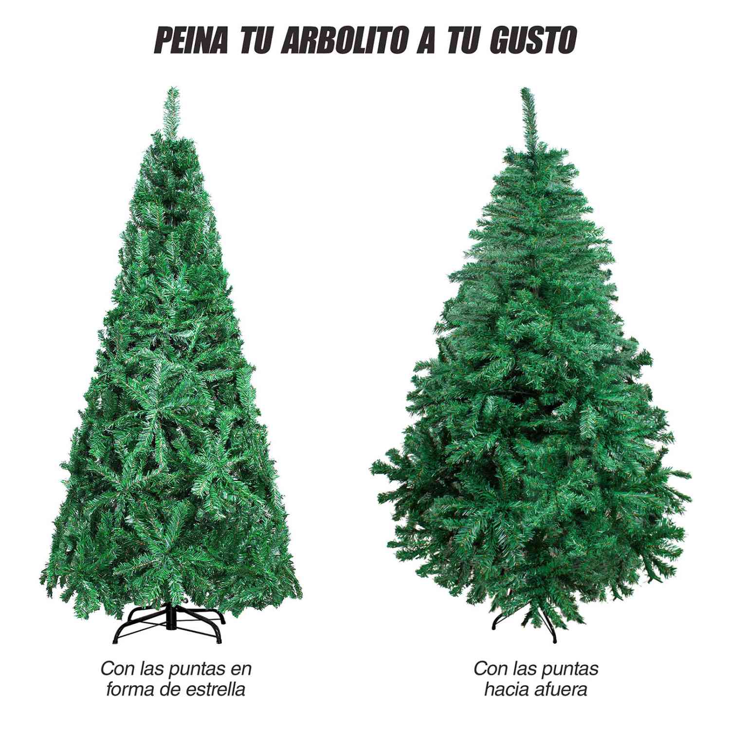 Foto 3 pulgar | Árbol Navidad Artificial Verde 1.90m Pino Jardimex Premium