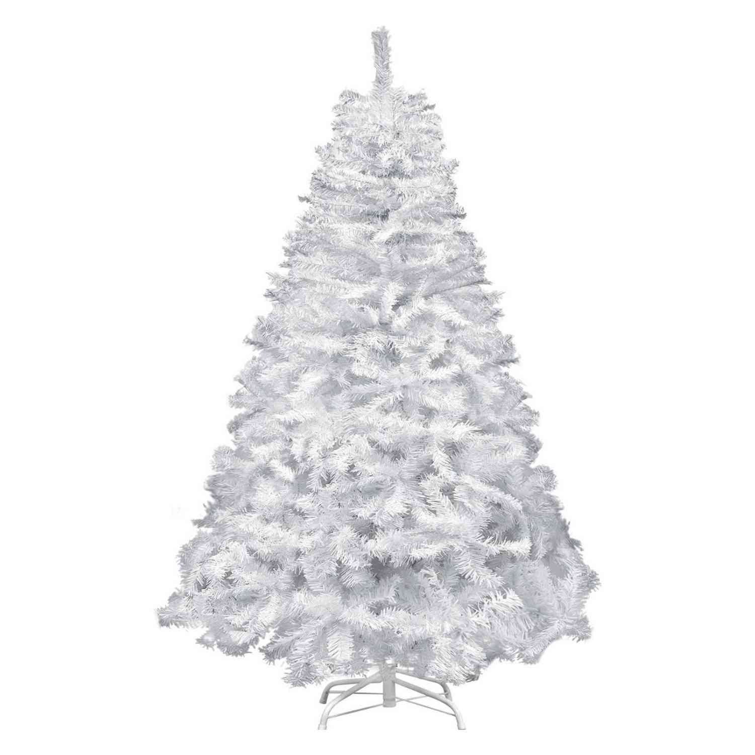 Foto 2 pulgar | Árbol de Navidad Jardimex Artificial Blanco 1.6 M