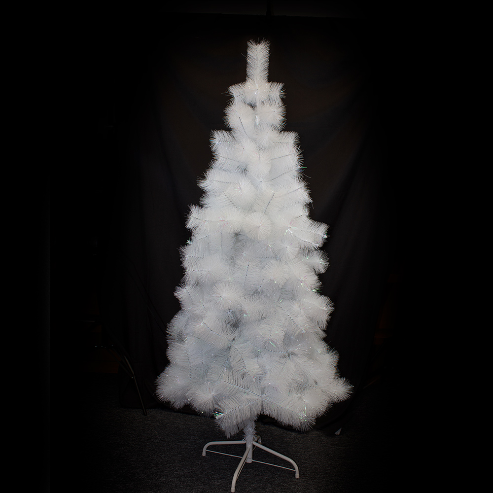 Foto 5 pulgar | Árbol Artificial de Navidad Importadora La Merced ZG-210ZSB Blanco 210 cm