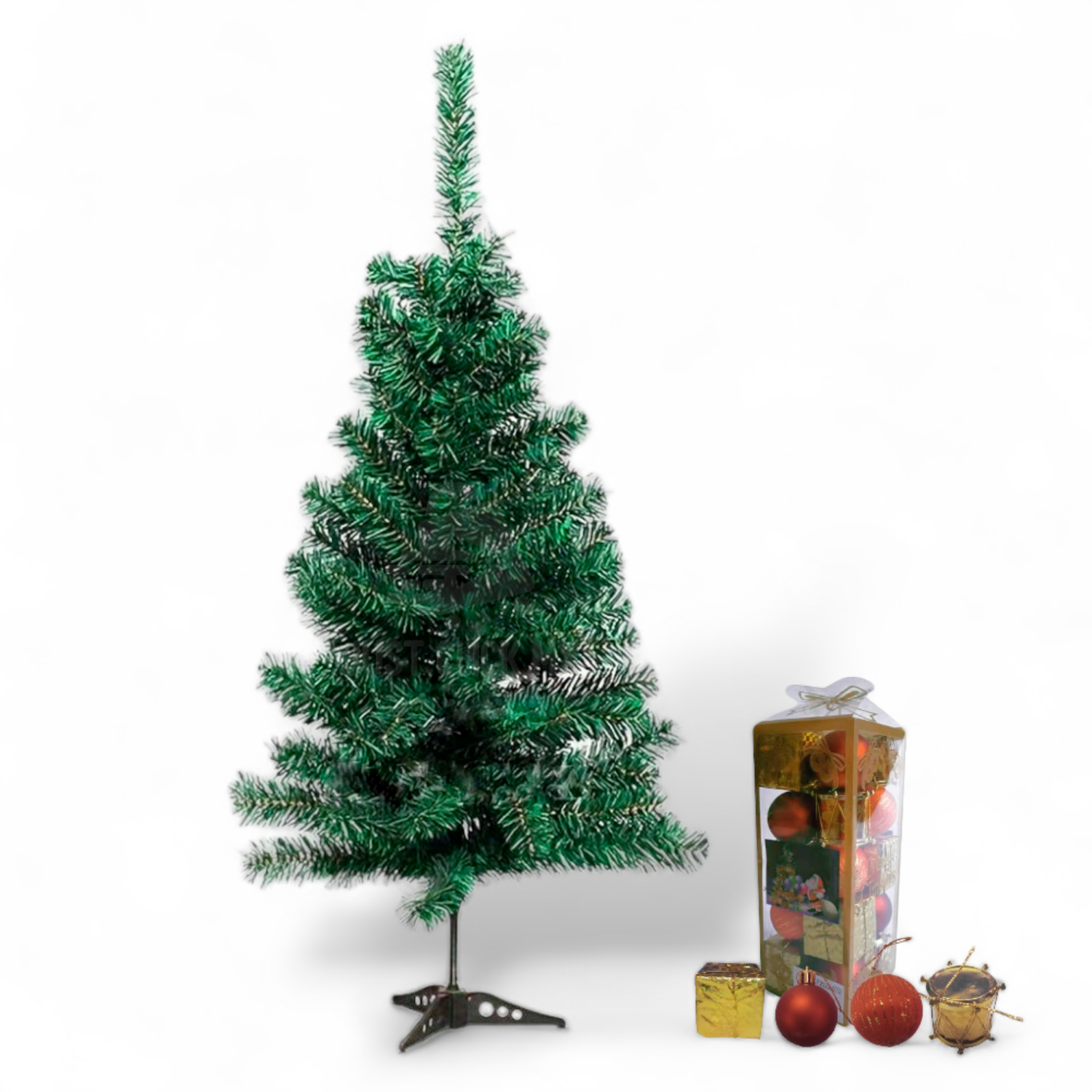 Foto 3 pulgar | Árbol de Navidad JustClick MX Verde 160 cm Frondoso 400 Ramas
