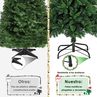 Foto 5 | Árbol de Navidad Ecd Verde de 1.8 m